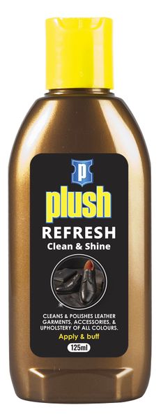 Plush Leather Care Refresh Clean &amp; Shine 125ml