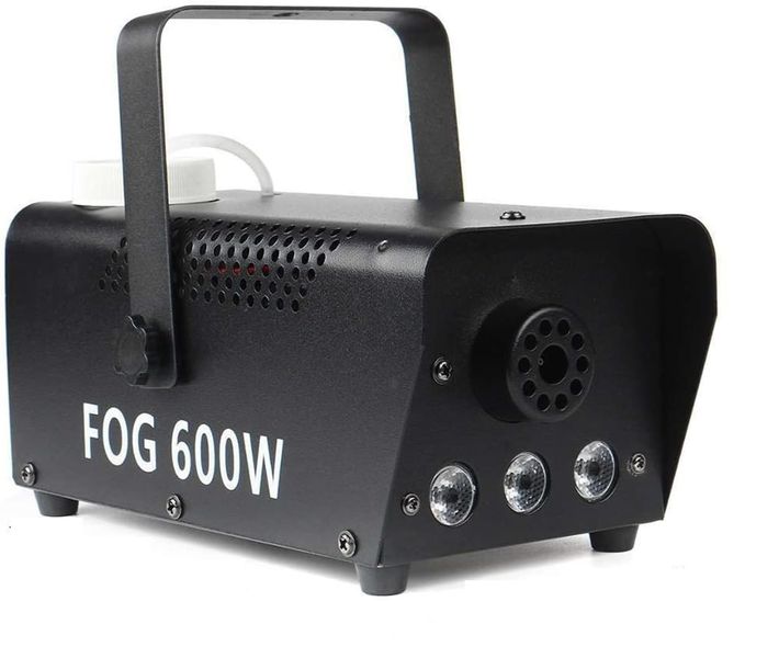 Fog Machine 3 LED 600W Remote Control Smoke Machine Mini Red Blue Green SA