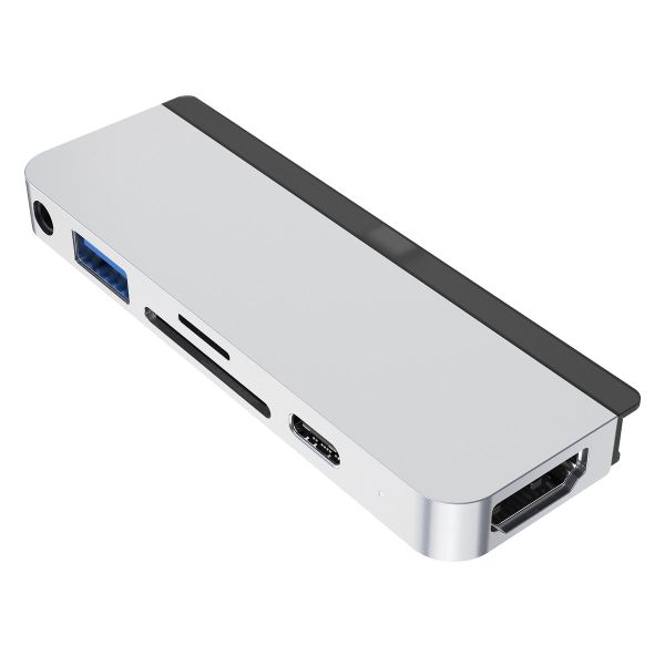 Hyper HyperDrive 6-in-1 USB-C Hub for Apple iPad Pro - Silver