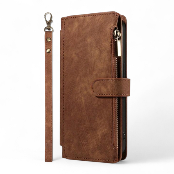 Wallet Flip Case Compatible with Apple iPhone 16 Series and 17 Series.