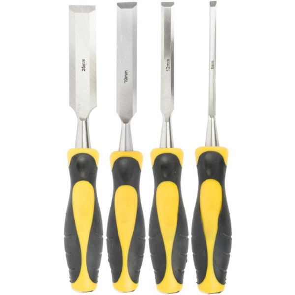 Tork Craft 4 Peice wood Chisel set