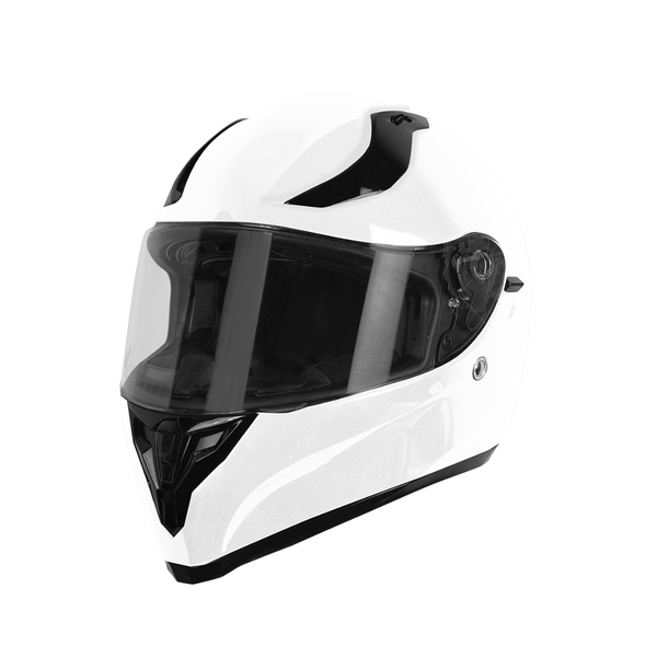 Origine Strada Hardcore Solid Gloss White Helmet