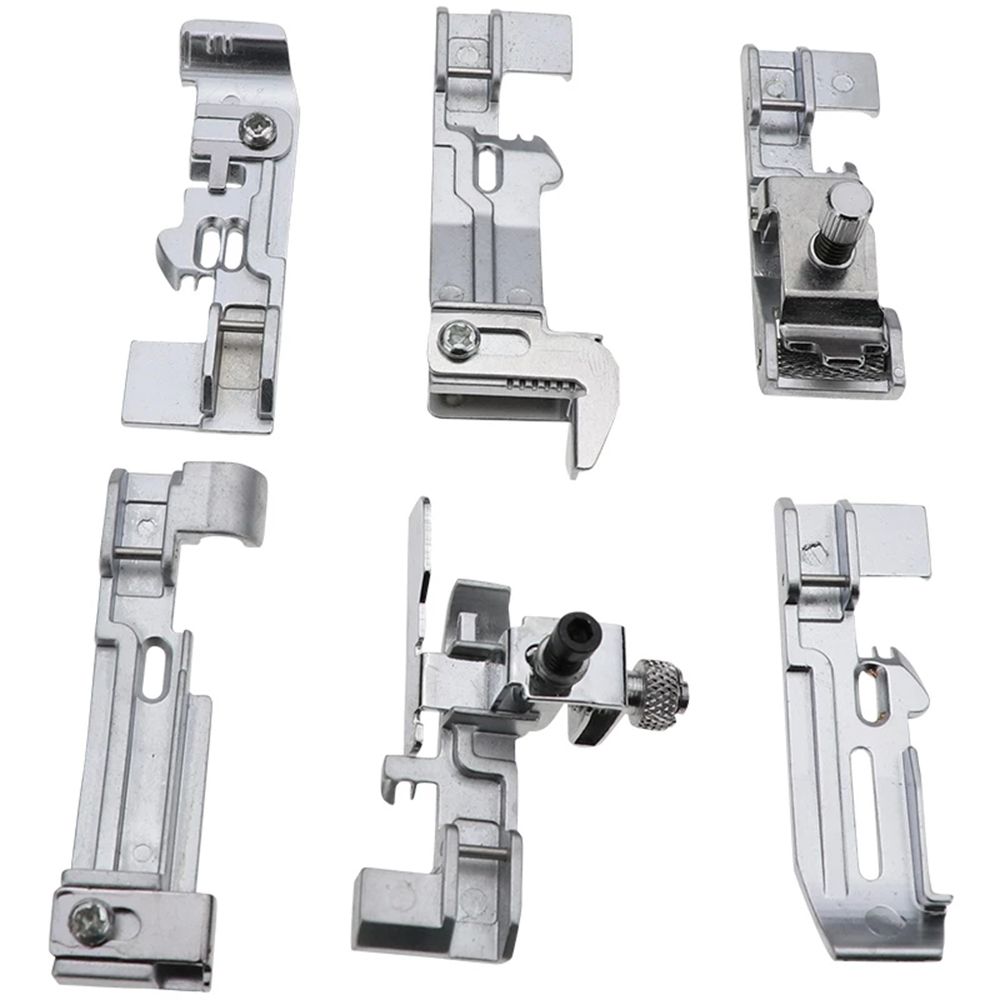 Professional 6 Pieces/Set Serger Presser Foot Kit for Juki Singer