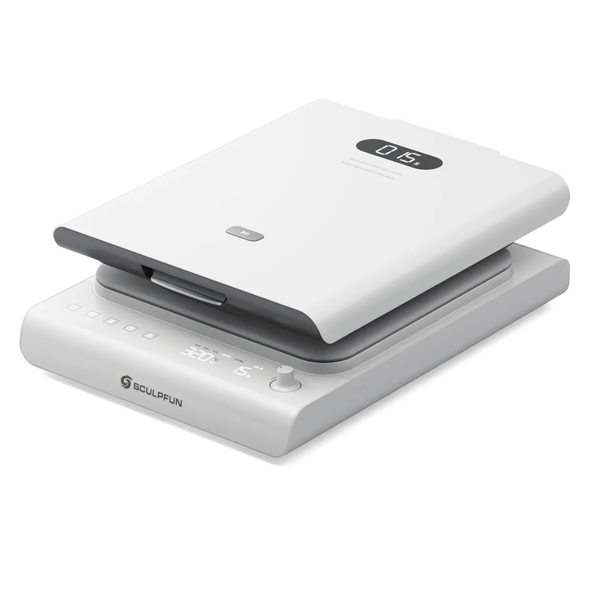 SCULPFUN H1 Automatic Logo Printer 38X38 Heat Press