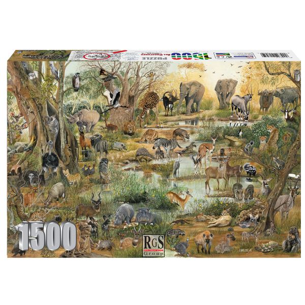 RGS Group All Creatures 1500 Piece Jigsaw Puzzle