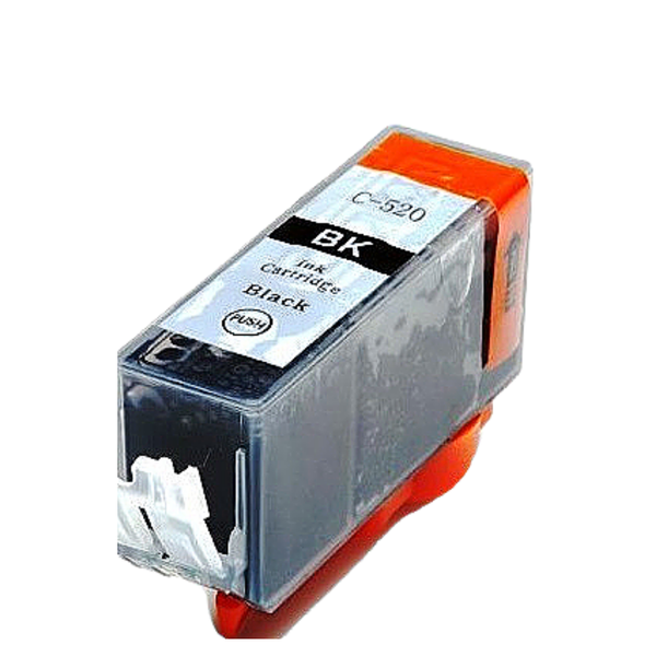 TopJet Generic Replacement Ink Cartridge For Canon PGI-520BK x 1