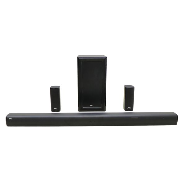 JVC 5.1 CH Bluetooth Sound Bar Bluetooth With Wireless Subwoofer -TH-N430BA