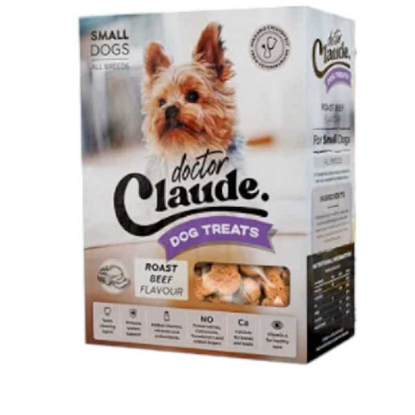Doctor Claude - Roast Beef Dog Treats - Small Dogs - 1Kg x 2