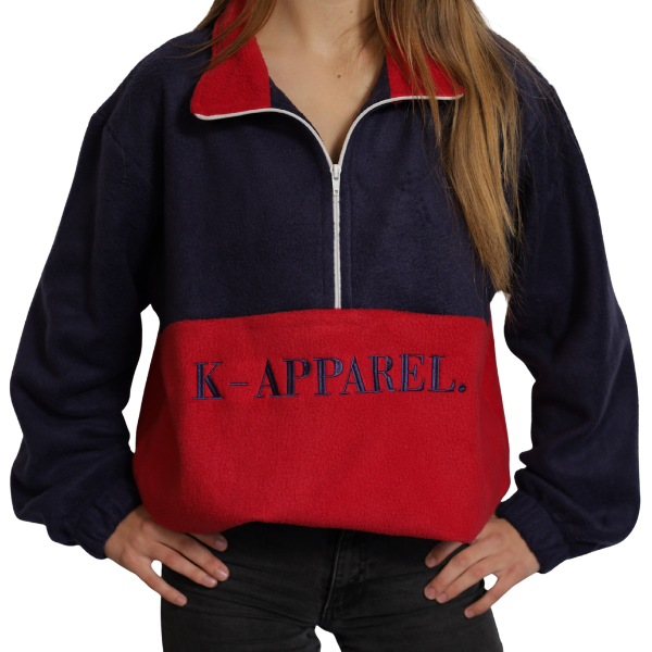 Quarter Zip Polar Fleece Jersey
