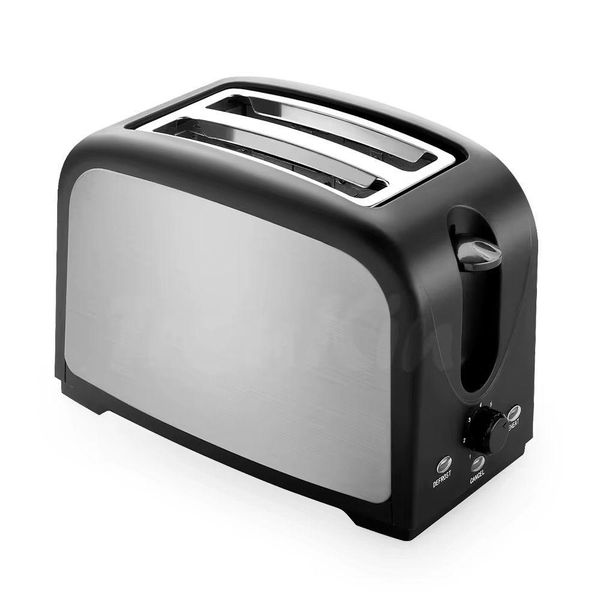 Portable Stainless Steel Electric 2 Slice Bread Toaster