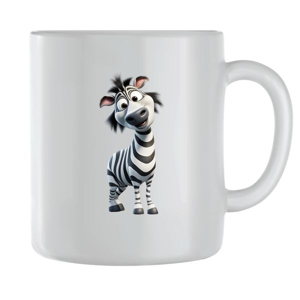 Zebra Coffee Mugs for Men Women Trendy Animal Lovers Graphic Cup Gift 197