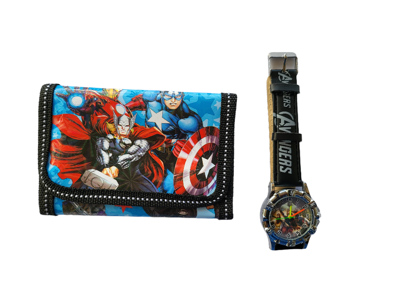 Avengers Watch and Wallet Combo