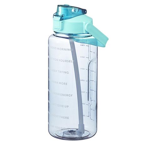 2L Motivational Water Bottles, Water Bottle With Hourly Time