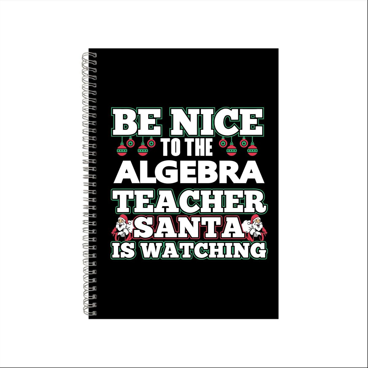 Algebra Teacher Notebook Teaching Gift Idea - A4 Notepad 17 | Shop ...
