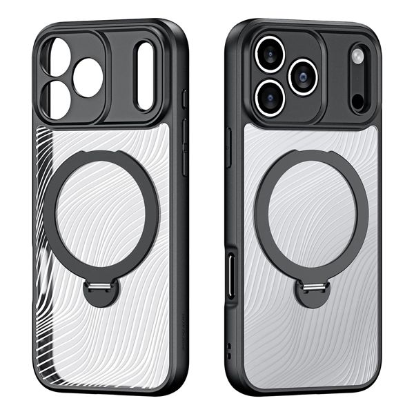 Magnetic Case Compatible with iPhone 17 Pro with 360 Stand,Shockproof Case