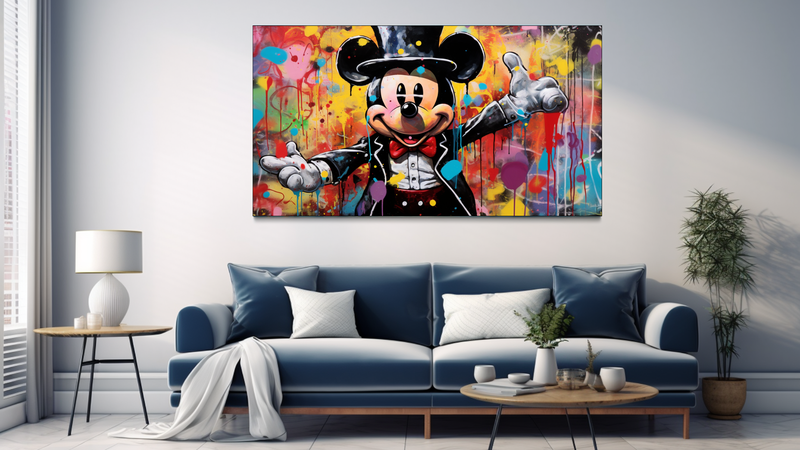 Canvas Wall Art - Street Art Fusion - BK0318