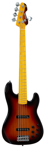 Markbass Gv5 5 String Bass Guitar Sunburst