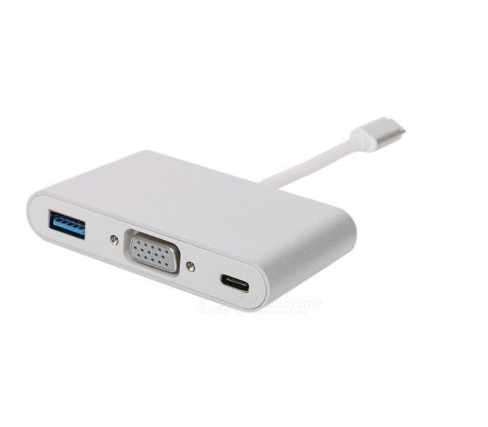 DW Multiport Adapter USB 3.1 Type-C to VGA (TCT3IN1)