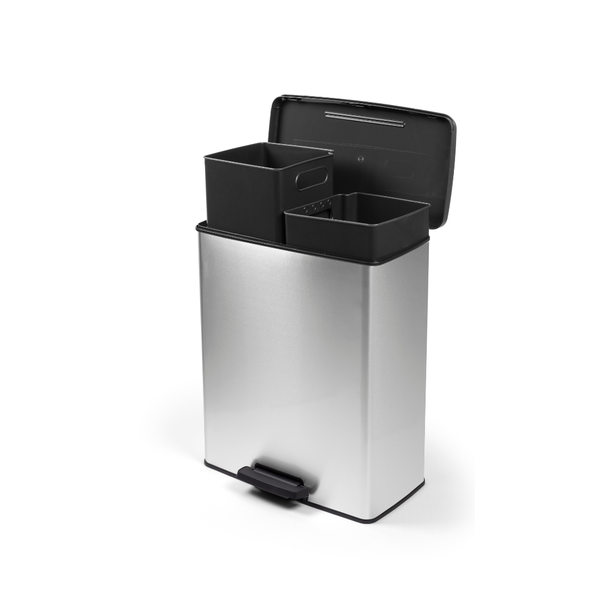 Curver by Keter - Grey Rectangular Step-On Bin