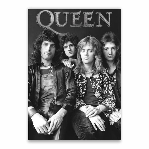 Queen Grey Poster - A1