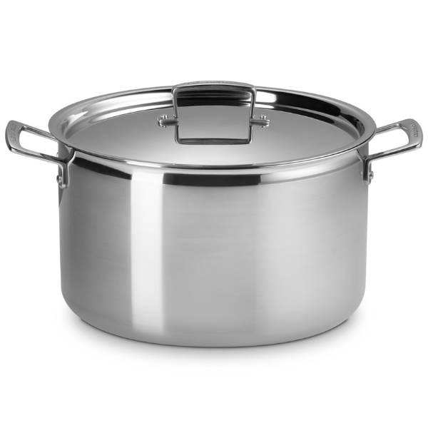 Le Creuset Classic Stainless Steel Deep Casserole - 28cm