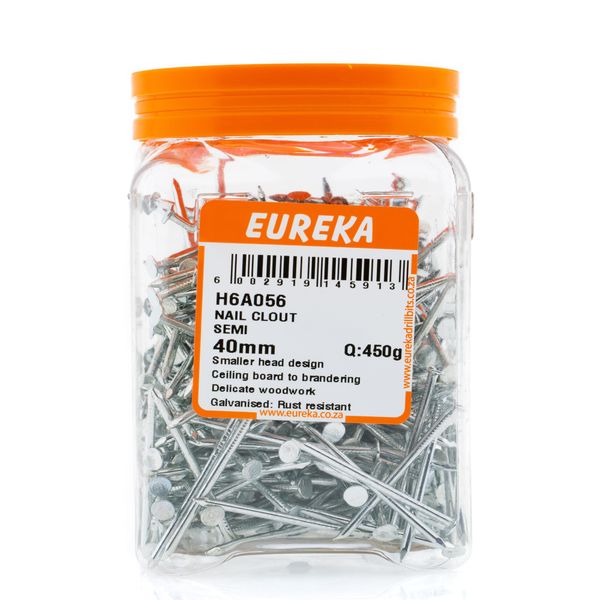 EUREKA Clout Nail Semi 40mm Q:450g H6A056
