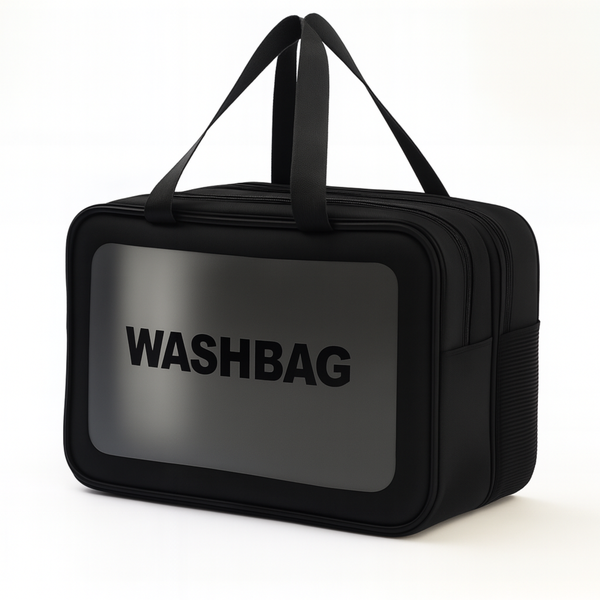Splendid Large Waterproof Travel frosted Make-up Cosmetic Wash bag