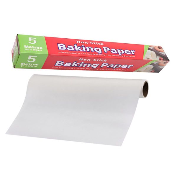 1 Pack Non-Stick Food-Grade Baking Paper Roll (5m)