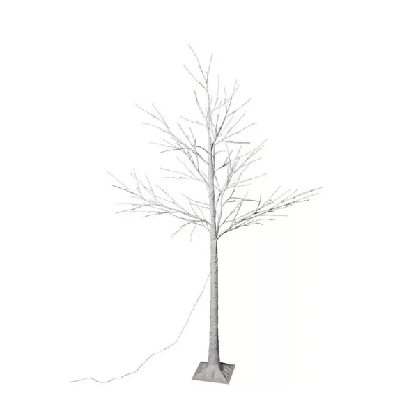 120cm USB White Indoor Branch Christmas Tree with LED lights