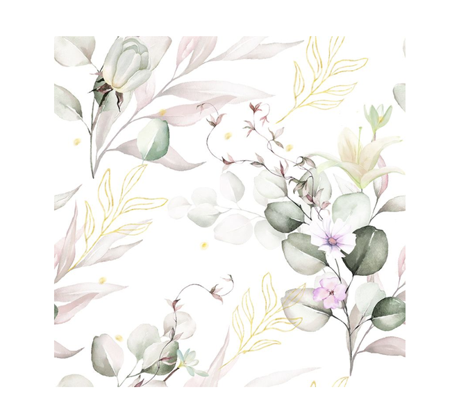 Roll Watercolor Floral Peel Stick Wallpaper