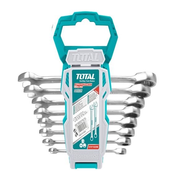 TOTAL Ratchet Spanner Set 8 Pcs