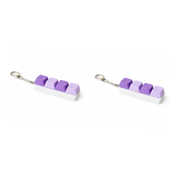 Fidget Keychain - Purple image