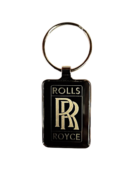 Rolls Royce Stainless Steel Tag Keyring