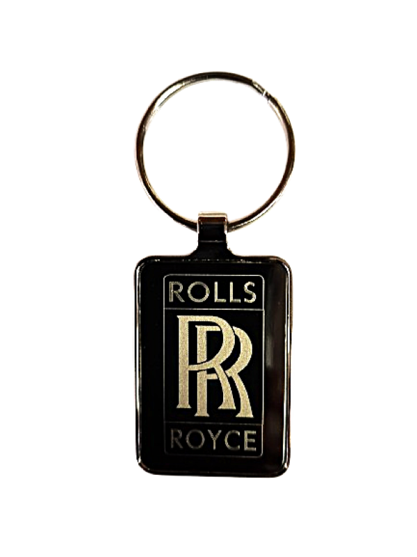 Rolls Royce Stainless Steel Tag Keyring