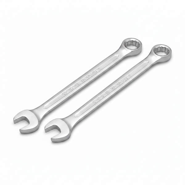 Force 1 Inch Combination Wrench - Durable Hand Tool for Mechanics - 2 Pack