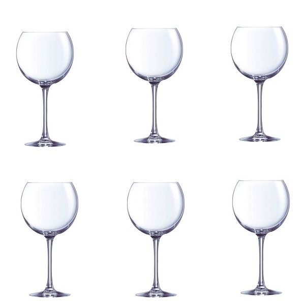 C&amp;S Stemmed Cabernet Ballon Glass 350ml -Set of 6