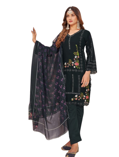 Exclusive Women's Wear Peacock Coloured