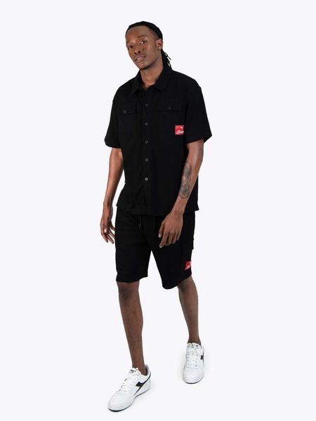 Diadora Inigo/Ronan Men's Black Shorts Set