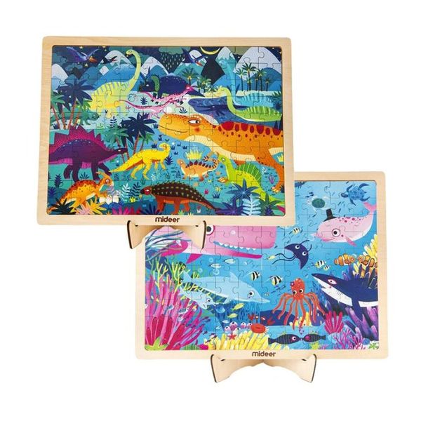 Mideer Puzzle with Wooden Frame Set