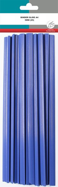 Lion Brand 10 mm Slide Binder - Blue