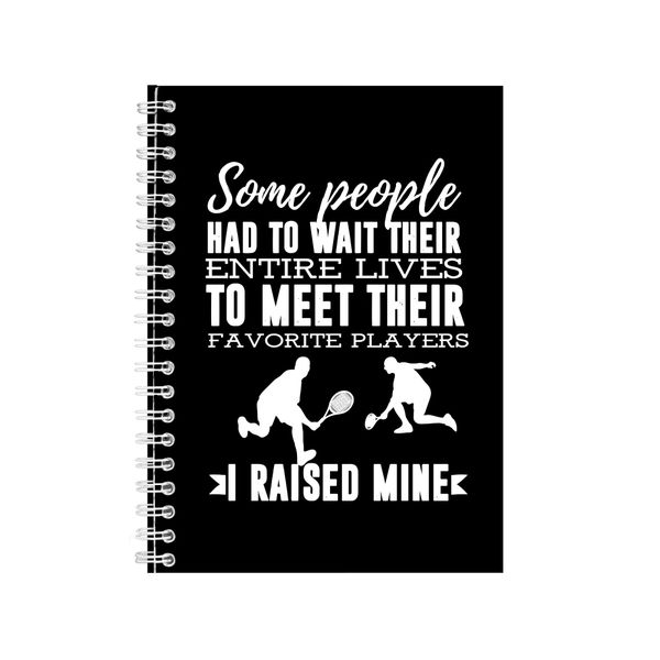 Tennis Notebook Sport Gift Idea Writing Book Notepad Pad 33