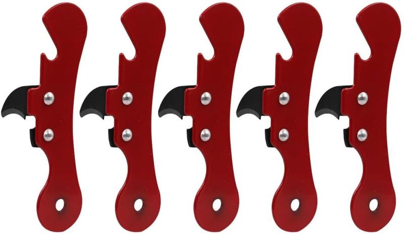 5Pieces Multi-function Parrot Can Openers Household Jar and Bottle Lid