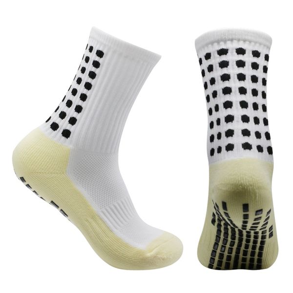 Thickened Towel Sole Mid-Atube Glue-Dot Non-Slip Sports Football Socks