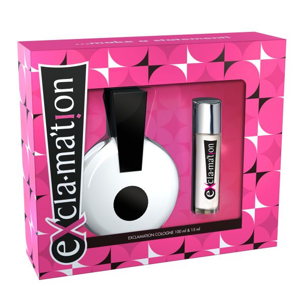 Exclamation Cologne Spray 100ml &amp; Cologne Spray 15ml