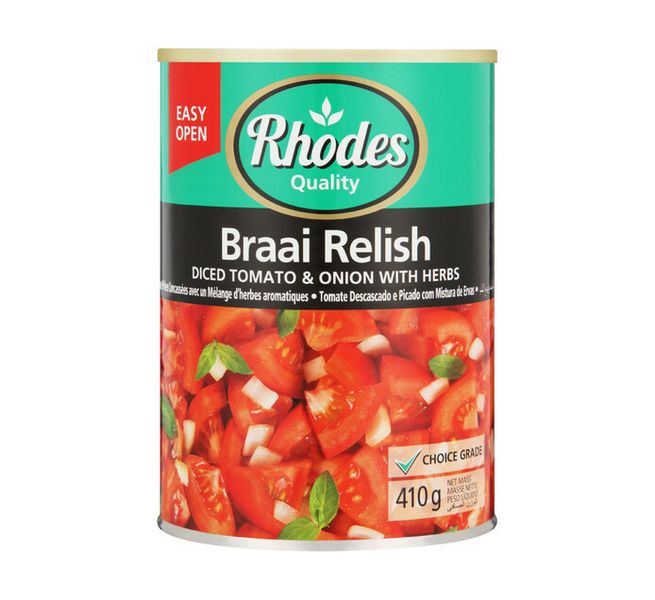 Rhodes Braai Relish 12 X 410G
