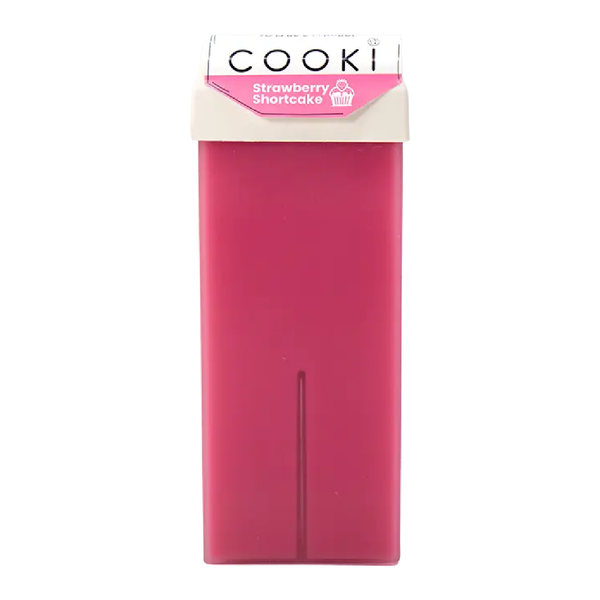 Cooki Strawberry Shortcake Strip Wax 100ml - Sweet, Smooth &amp; Irresistible