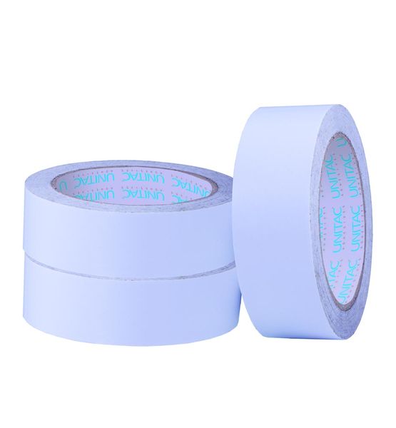 Unitac Large Core Double Sided Tissue Tape 36mm x 33m - Pack of 3