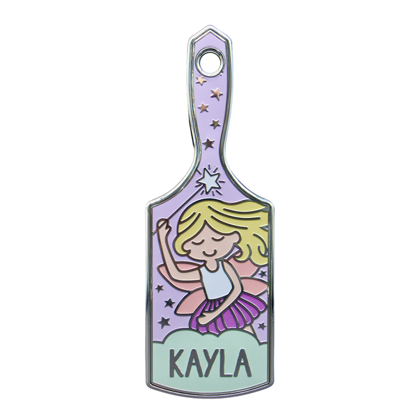 Girl's Personalised Hairbrush - Kayla