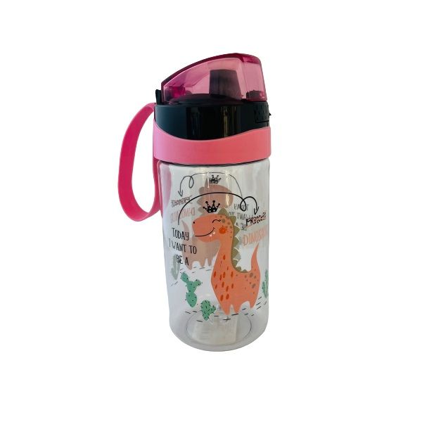 Dinosaur - Girl Water Bottle (BPA Free) - 500ml