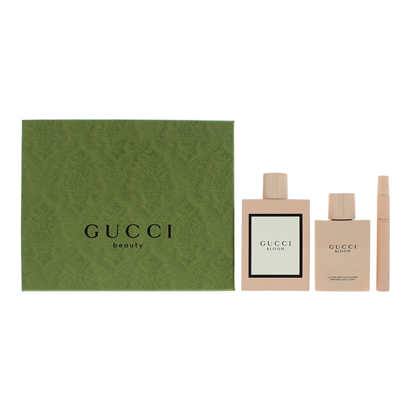 Gucci Bloom 3 Piece EDP Gift Set (Parallel Import)